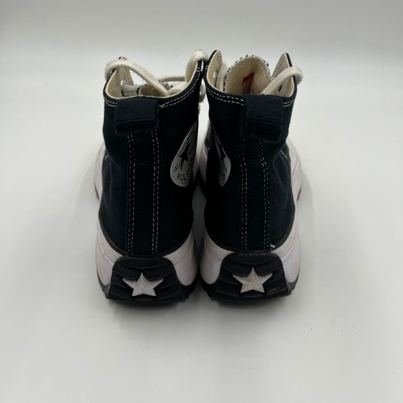 CONVERSE Run Star Hike Platform High Top Black White Canvas - Size 7.5 - Picture 4 of 6